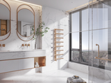 Zehnder, Alban, Milieu, bathroom, PFD finish, brushed brass, N209,