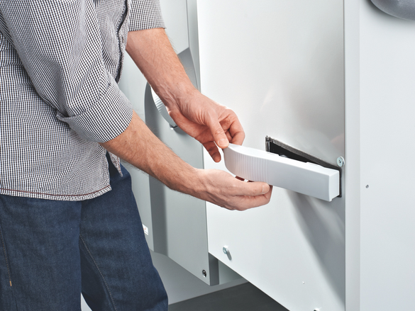 Photograph Zehnder ComfoAir 350 Comfortable indoor ventilation Front view