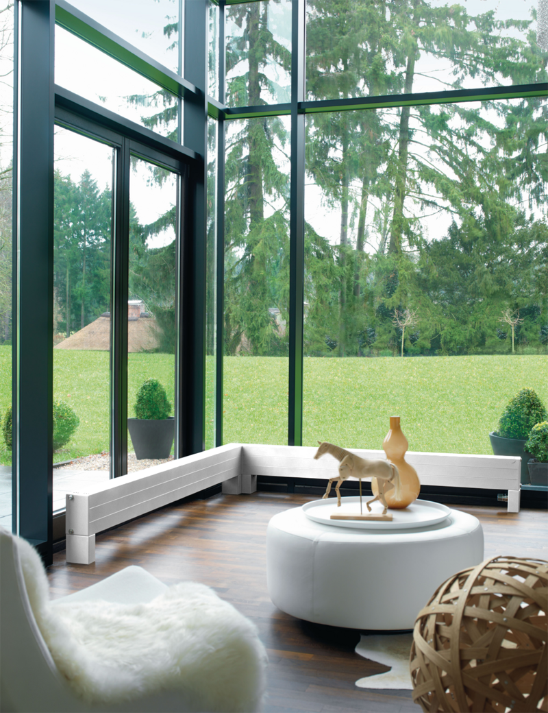 Zehnder Radiavector - Funcionamiento con agua caliente