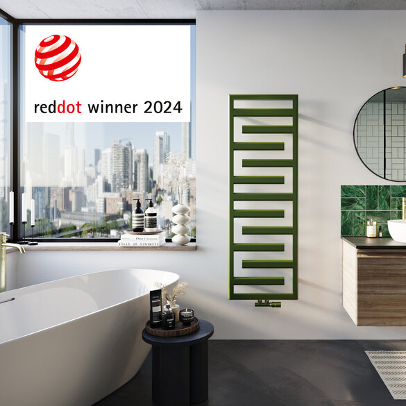 Rendering Zehnder Tetris Decorative radiator 