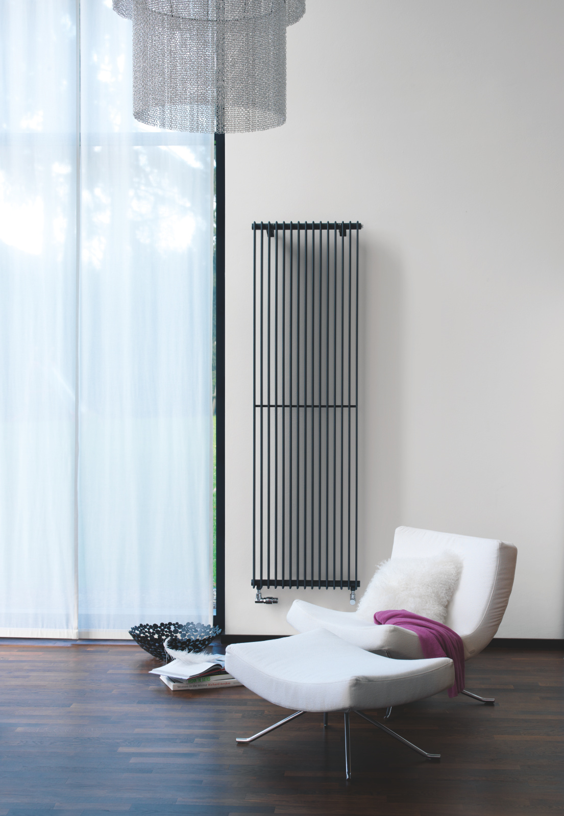 Rendering Zehnder Excelsior Decorative radiator Front view