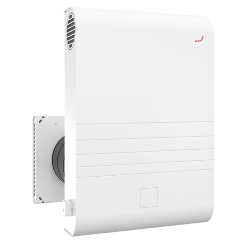 Cut-Out Zehnder ComfoAir 70 Comfortable indoor ventilation Angled view