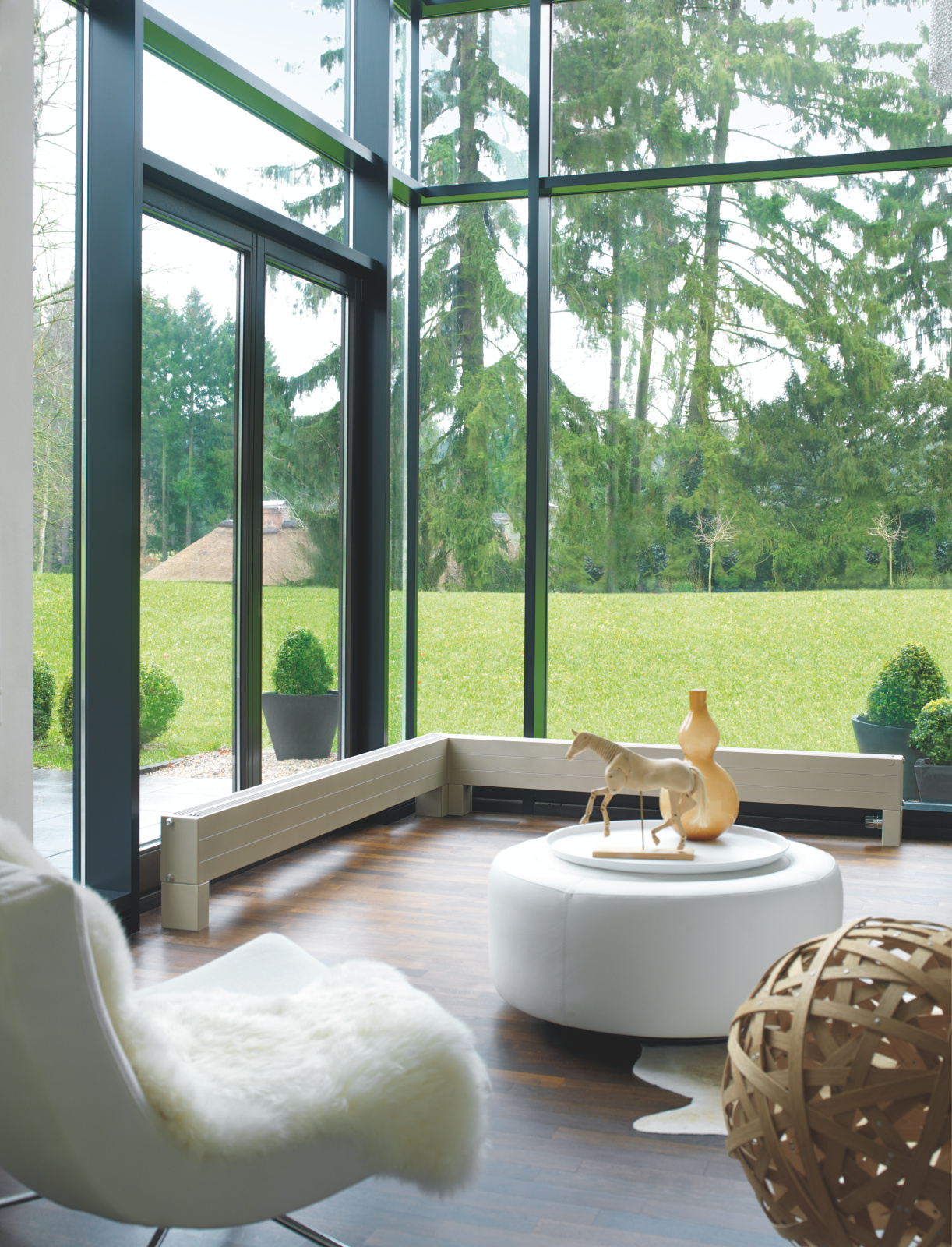 Rendering Radiavector Bench Decorative radiator 3D view