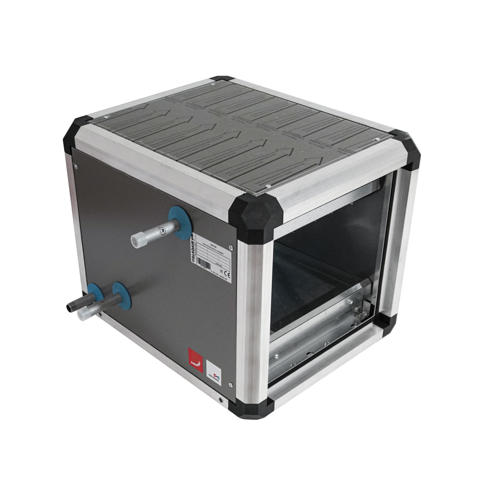 Cut-Out Zehnder Carma Comfortable indoor ventilation Angled view