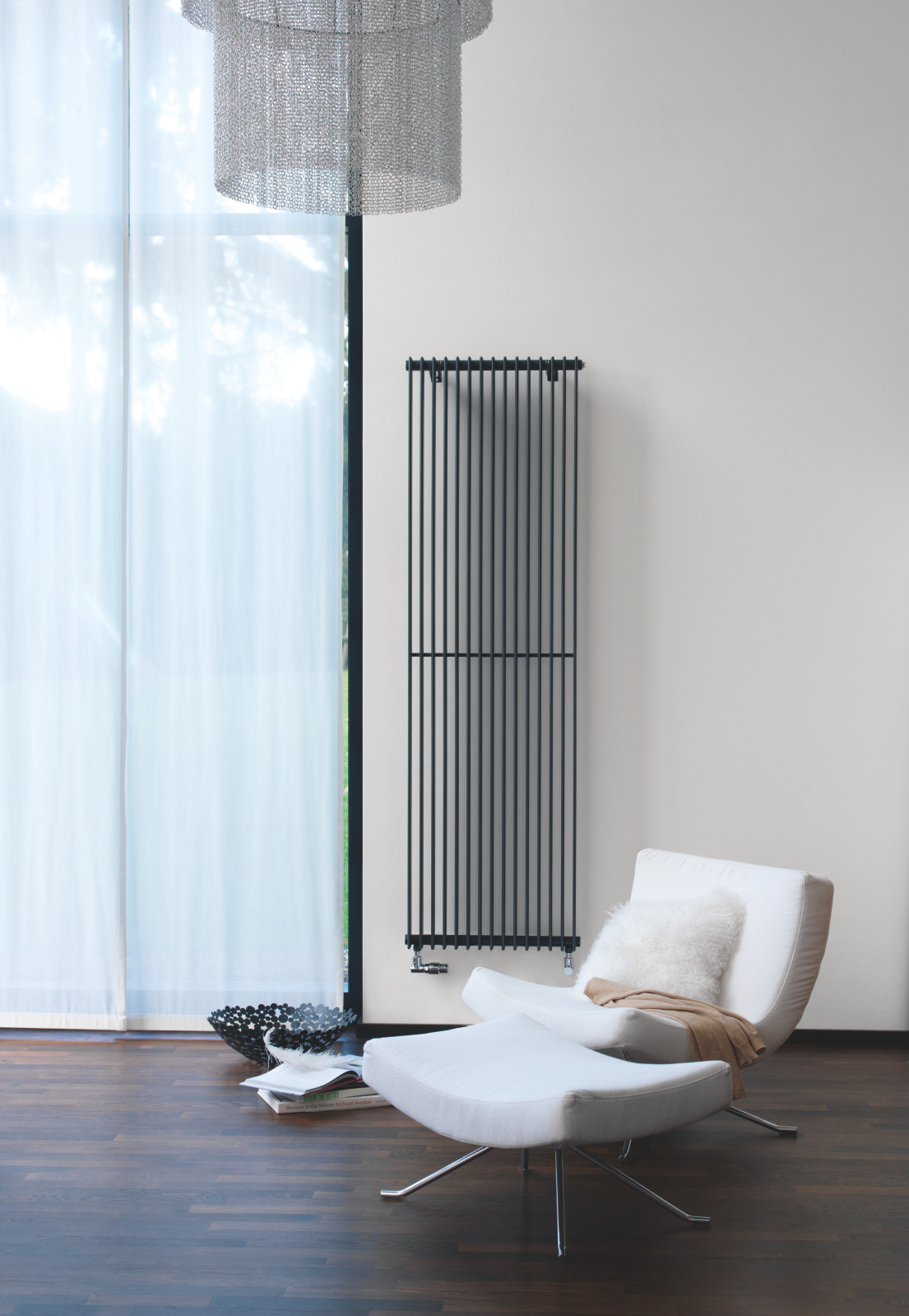 Rendering Zehnder Excelsior Decorative radiator Front view