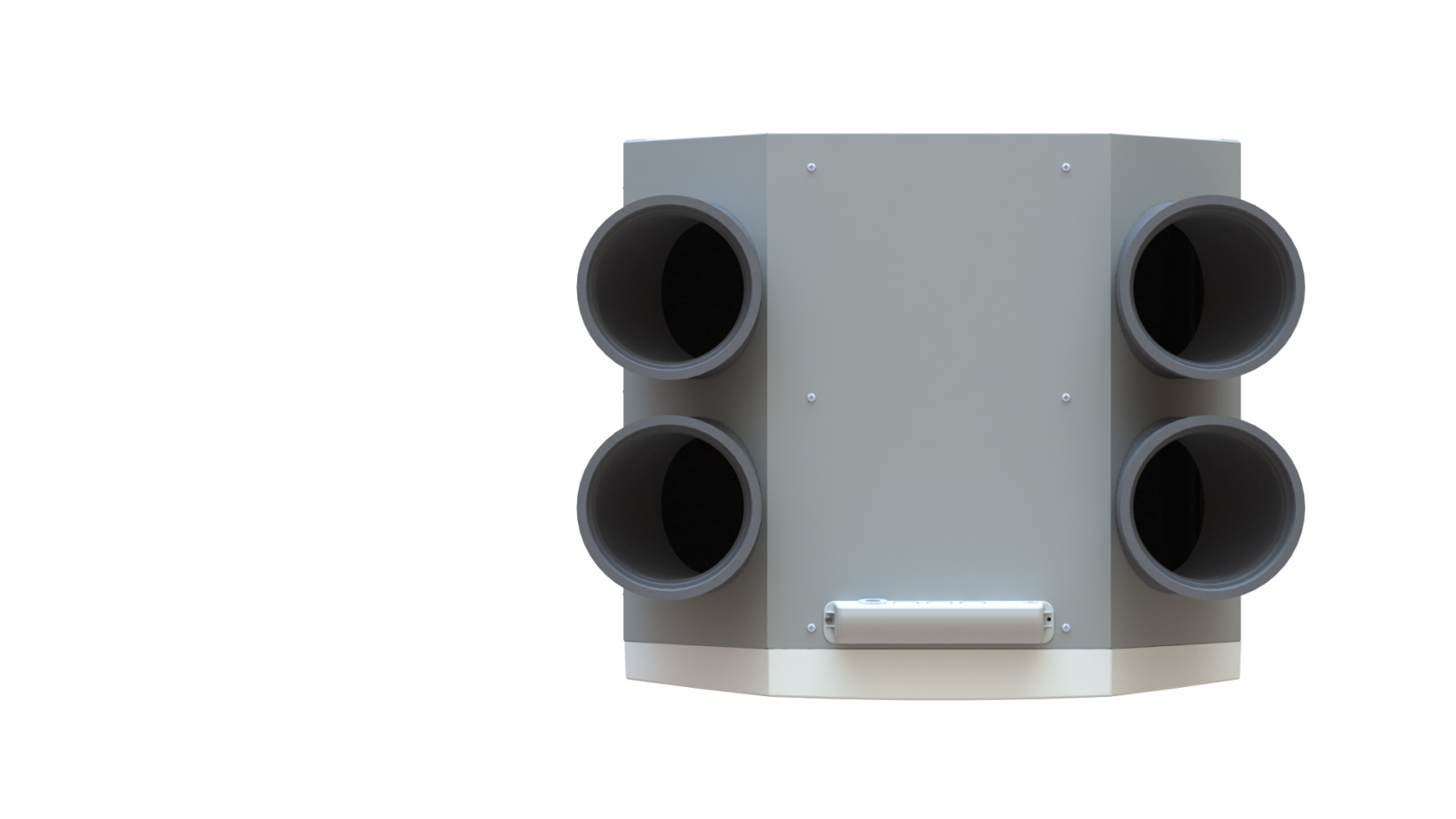 Cut-Out Zehnder ComfoAir 350 Comfortable indoor ventilation Front view