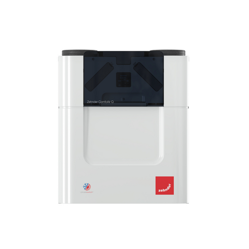 Zehnder_CSY_ComfoAirQFlatt_Cutout_Front Cut-Out Zehnder ComfoAir Q350 TR Comfortable indoor ventilation Front view