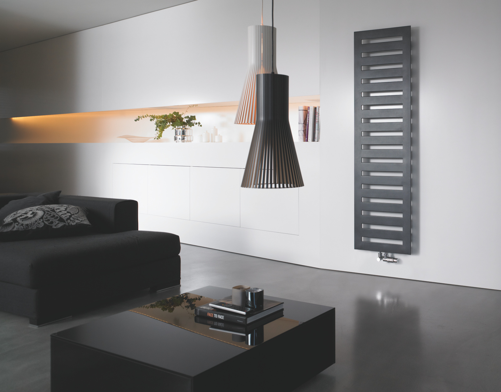 Rendering Zehnder Metropolitan Decorative radiator Front view