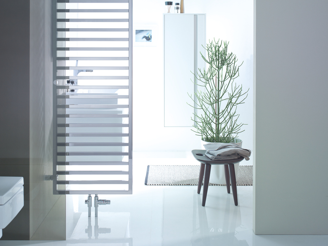 Rendering Zehnder Quaro Decorative radiator Front view