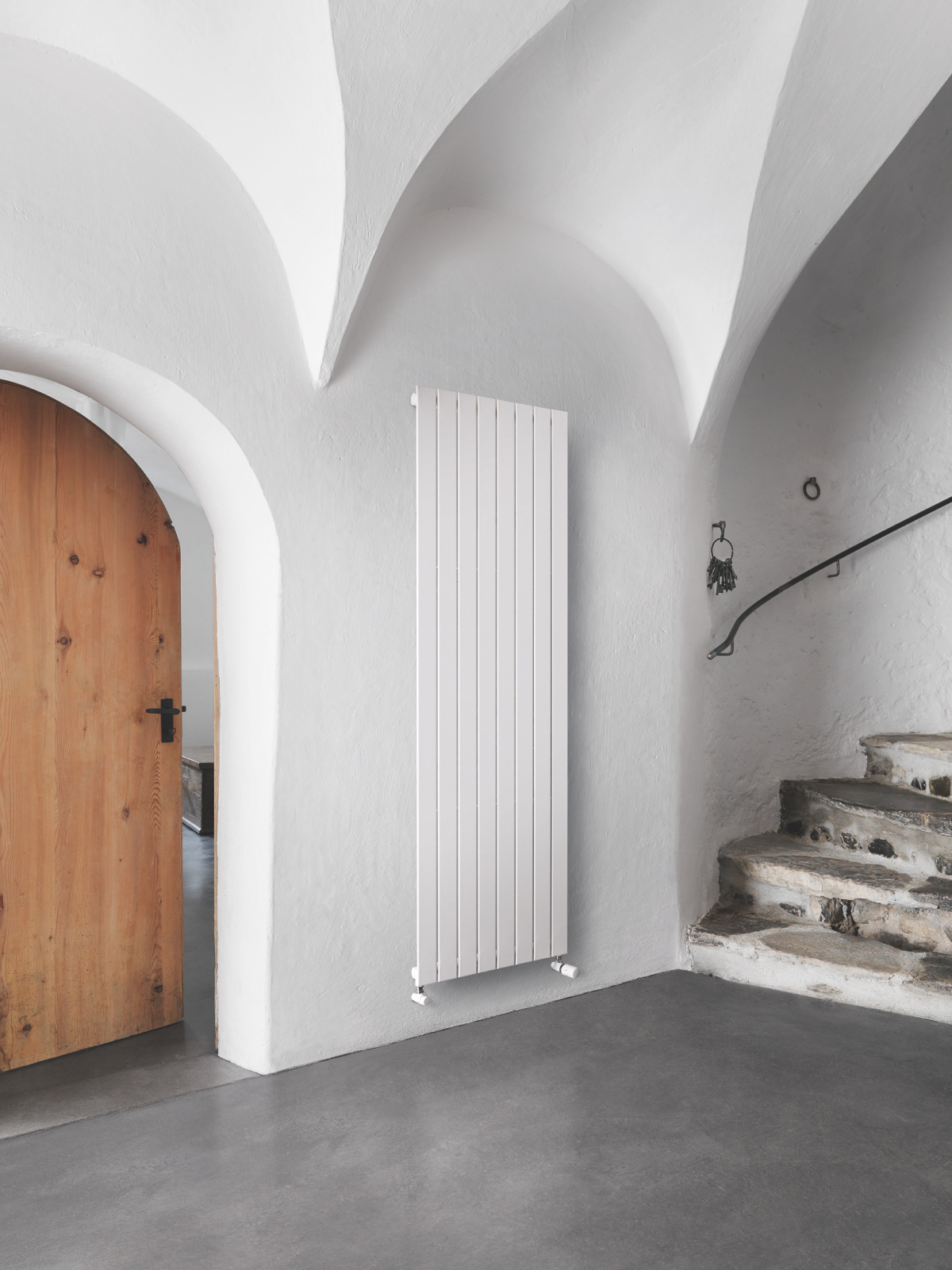 Rendering Zehnder Jet-X Decorative radiator Front view
