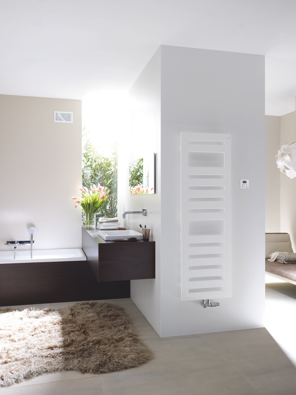 Rendering Zehnder Metropolitan Spa Decorative radiator Front view
