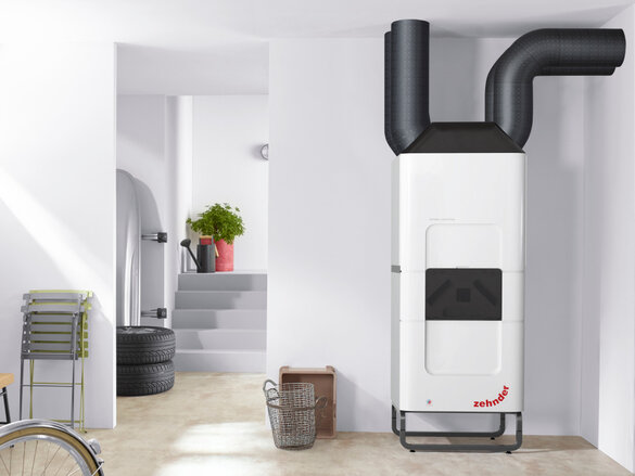 Rendering Zehnder ComfoClime 36 Comfortable indoor ventilation Front view