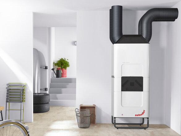 Rendering Zehnder ComfoClime 36 Comfortable indoor ventilation Front view