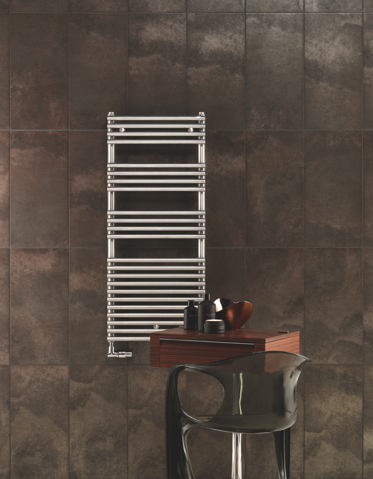 Rendering Zehnder Forma Spa - MX Decorative radiator Front view
