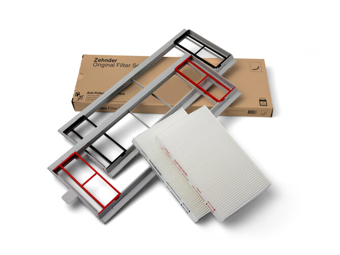 Cut-Out Zehnder ComfoAir Standard 300 Comfortable indoor ventilation Front view