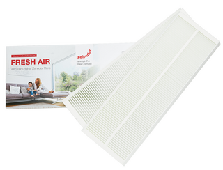 Zehnder-CSY-filter-box-2pcs_transparent3.png Cut-Out Zehnder ComfoAir Q350 TR Comfortable indoor ventilation Front view